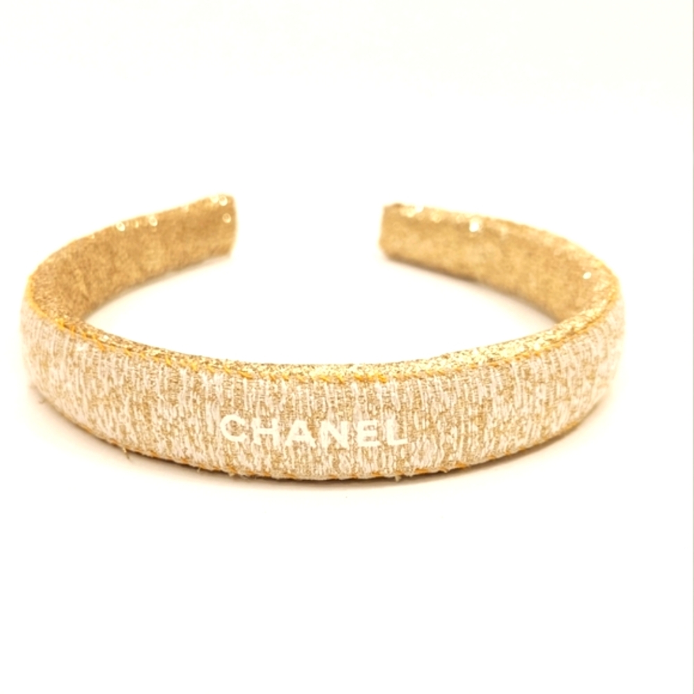 Chanel Headband (Handmade) using by authentic chanel ribbon
